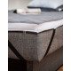 Матрас топпер «Shine» Gray-White collection 150x190 Матрас топпер «Shine» Gray-White collection 150x190