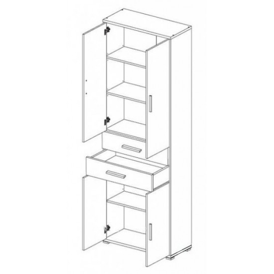 Пенал Гербор Офис Лайн REG 4D2S/220 Пенал Гербор Офис Лайн REG 4D2S/220
