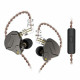 Наушники kz zsn Pro Mic Gray Наушники kz zsn Pro Mic Gray
