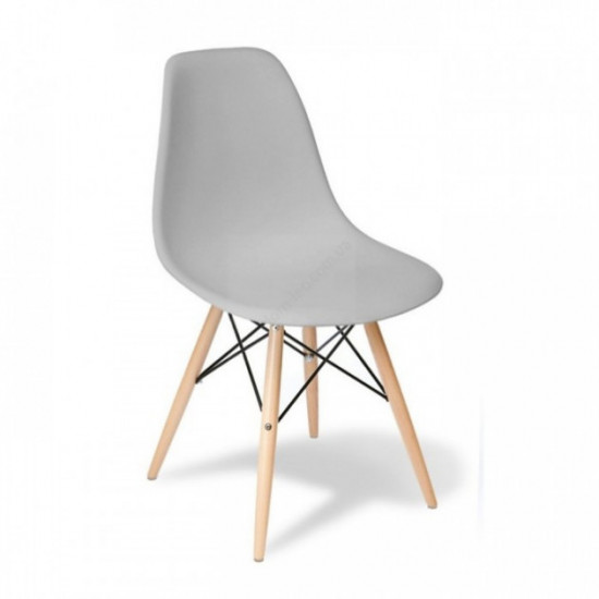 Dining chair Tower Wood 460*420*820 Wood/Plastic, color Gray/Beech Group SDM Dining chair Tower Wood 460*420*820 Wood/Plastic, color Gray/Beech Group SDM