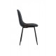 Chair M-01-3/880*440*520 artificial leather + painted metal Black Wind Furniture Chair M-01-3/880*440*520 artificial leather + painted metal Black Wind Furniture