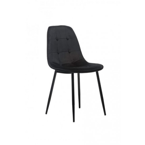 Chair M-01-3/880*440*520 artificial leather + painted metal Black Wind Furniture Chair M-01-3/880*440*520 artificial leather + painted metal Black Wind Furniture