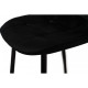 Chair M-01-3/880*440*520 artificial leather + painted metal Black Wind Furniture Chair M-01-3/880*440*520 artificial leather + painted metal Black Wind Furniture