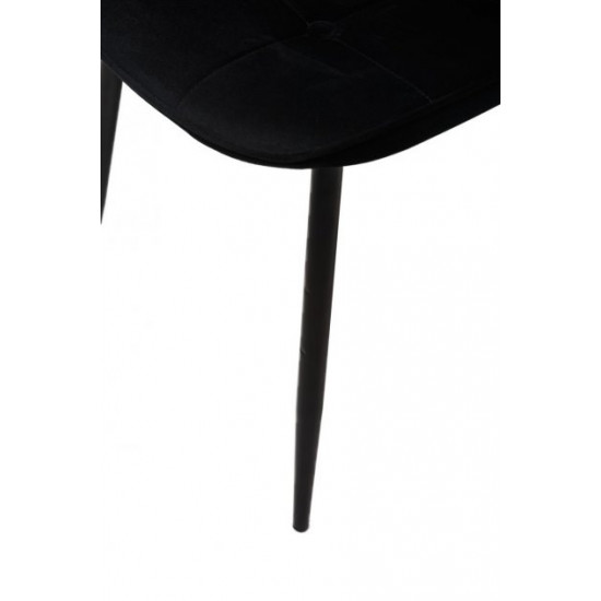 Chair M-01-3/880*440*520 artificial leather + painted metal Black Wind Furniture Chair M-01-3/880*440*520 artificial leather + painted metal Black Wind Furniture