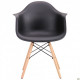 Кресло Salex PL Wood 810*630*620 Дерево/Пластик, цвет Бук/Черный AMF Кресло Salex PL Wood 810*630*620 Дерево/Пластик, цвет Бук/Черный AMF