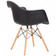 Кресло Salex PL Wood 810*630*620 Дерево/Пластик, цвет Бук/Черный AMF Кресло Salex PL Wood 810*630*620 Дерево/Пластик, цвет Бук/Черный AMF