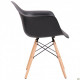 Кресло Salex PL Wood 810*630*620 Дерево/Пластик, цвет Бук/Черный AMF Кресло Salex PL Wood 810*630*620 Дерево/Пластик, цвет Бук/Черный AMF