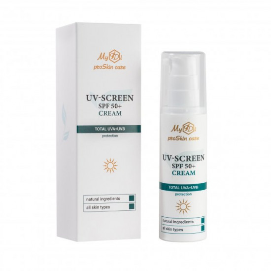 Сонцезахисний крем MyIDi UV-screen cream SPF 50+, 50 мл (4821284851234) Сонцезахисний крем MyIDi UV-screen cream SPF 50+, 50 мл (4821284851234)