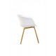 Dining chair P-08/790*570*560 Wood/plastic color White Wind Furniture Dining chair P-08/790*570*560 Wood/plastic color White Wind Furniture