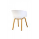 Dining chair P-08/790*570*560 Wood/plastic color White Wind Furniture Dining chair P-08/790*570*560 Wood/plastic color White Wind Furniture
