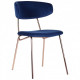 Стул Alphabet B 790*480*600 Сталь/Текстиль gold/royal blue AMF Стул Alphabet B 790*480*600 Сталь/Текстиль gold/royal blue AMF
