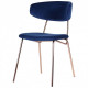 Стул Alphabet B 790*480*600 Сталь/Текстиль gold/royal blue AMF Стул Alphabet B 790*480*600 Сталь/Текстиль gold/royal blue AMF