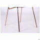 Стул Alphabet B 790*480*600 Сталь/Текстиль gold/royal blue AMF Стул Alphabet B 790*480*600 Сталь/Текстиль gold/royal blue AMF