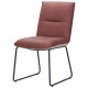 Стул Alphabet J black/dark amber 870*480*670 Сталь/Кожзаменитель AMF Стул Alphabet J black/dark amber 870*480*670 Сталь/Кожзаменитель AMF