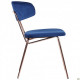Стул Alphabet B 790*480*600 Сталь/Текстиль gold/royal blue AMF Стул Alphabet B 790*480*600 Сталь/Текстиль gold/royal blue AMF