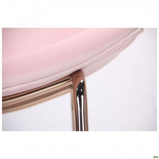Стул Alphabet E 770*620*630 Сталь/Текстиль gold/pink AMF Стул Alphabet E 770*620*630 Сталь/Текстиль gold/pink AMF