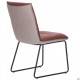 Стул Alphabet J black/dark amber 870*480*670 Сталь/Кожзаменитель AMF Стул Alphabet J black/dark amber 870*480*670 Сталь/Кожзаменитель AMF