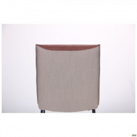 Стул Alphabet J black/dark amber 870*480*670 Сталь/Кожзаменитель AMF Стул Alphabet J black/dark amber 870*480*670 Сталь/Кожзаменитель AMF