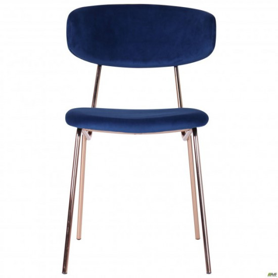 Стул Alphabet B 790*480*600 Сталь/Текстиль gold/royal blue AMF Стул Alphabet B 790*480*600 Сталь/Текстиль gold/royal blue AMF