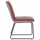Стул Alphabet J black/dark amber 870*480*670 Сталь/Кожзаменитель AMF Стул Alphabet J black/dark amber 870*480*670 Сталь/Кожзаменитель AMF