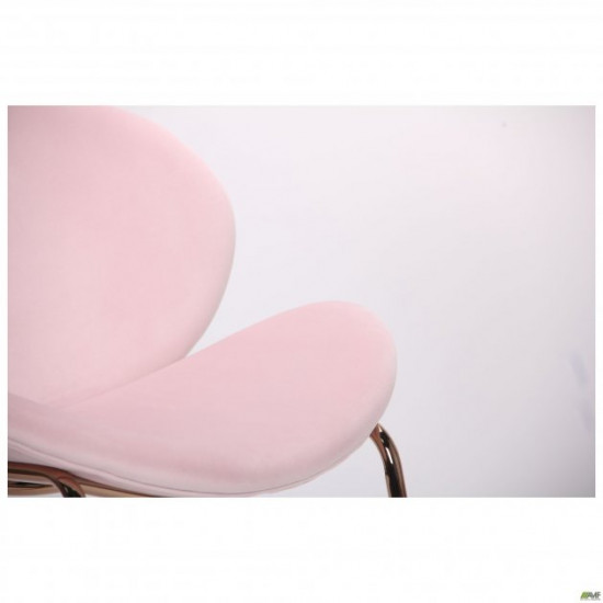 Стул Alphabet E 770*620*630 Сталь/Текстиль gold/pink AMF Стул Alphabet E 770*620*630 Сталь/Текстиль gold/pink AMF