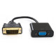 Переходник DVI 24+1 M to VGA F 1080p Vinga (VCPDVI241VGA) Переходник DVI 24+1 M to VGA F 1080p Vinga (VCPDVI241VGA)