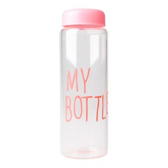 Бутылка My bottle pink в чехле Бутылка My bottle pink в чехле