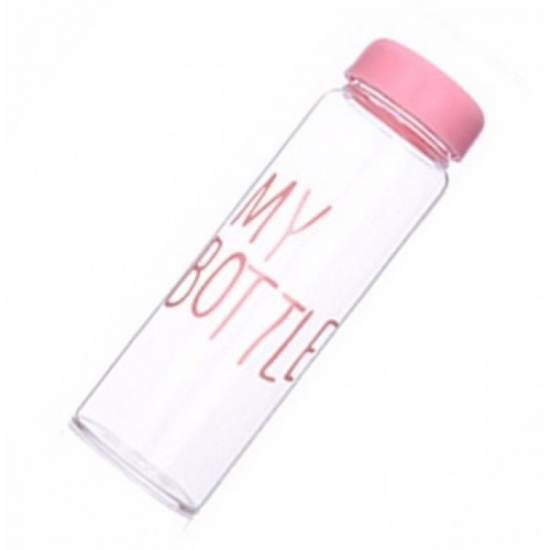 Бутылка My bottle pink в чехле Бутылка My bottle pink в чехле