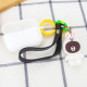 Силіконовий футляр Cute Charm для навушників AirPods Pro Ведмідь у костюмі / Білий Силіконовий футляр Cute Charm для навушників AirPods Pro Ведмідь у костюмі / Білий