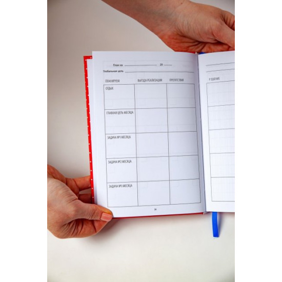 Квартальний планувальник Planner Book синій, Уляна Мирониченко Квартальний планувальник Planner Book синій, Уляна Мирониченко