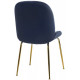 Chair Vetro Mebel M-32-3 Indigo (M-32-3 indigo) Chair Vetro Mebel M-32-3 Indigo (M-32-3 indigo)