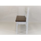 Bench with backrest DREVODELA 89x109x41cm (060923)