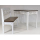 Bench with backrest DREVODELA 89x109x41cm (060923)