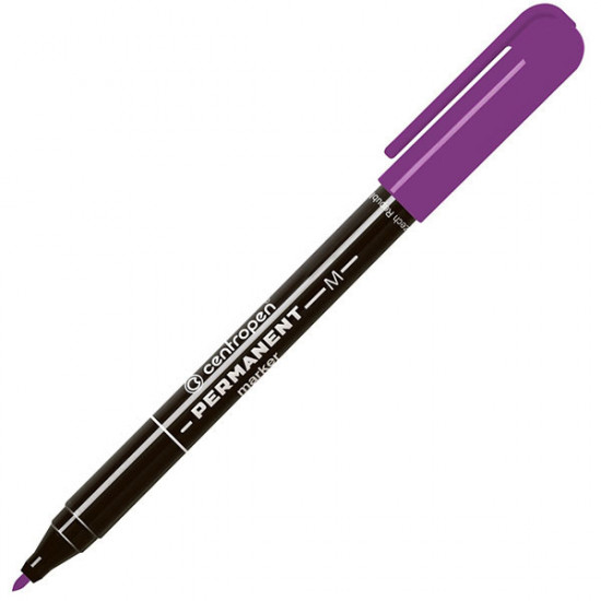 Permanent marker violet 1 mm, Centropen 2846 Permanent marker violet 1 mm, Centropen 2846