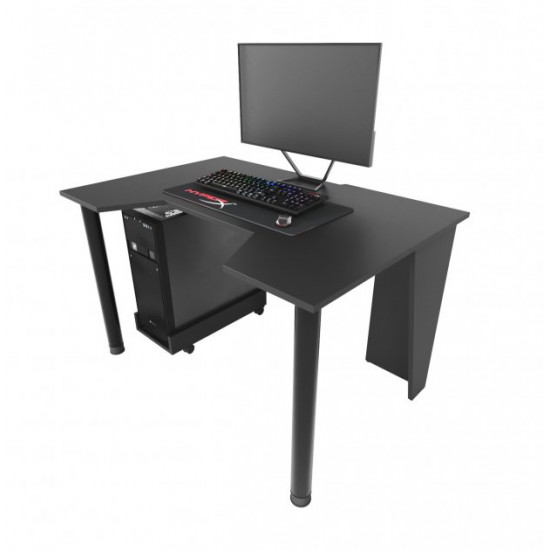 Геймерский игровой стол ZEUS™ GAMER-1 черный Геймерский игровой стол ZEUS™ GAMER-1 черный