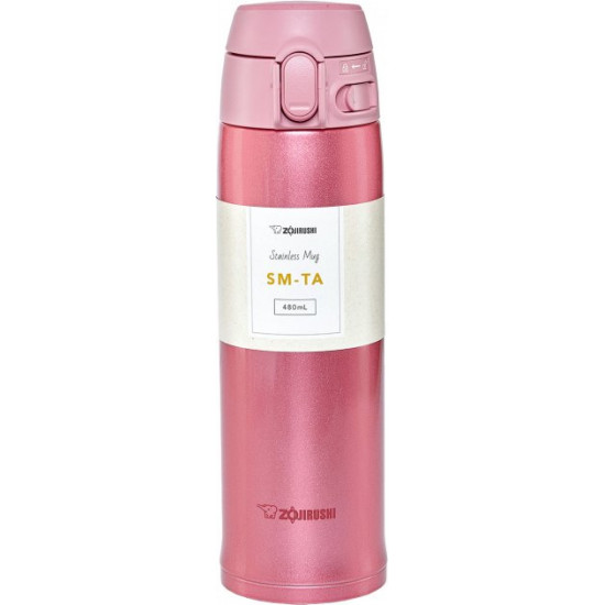Термокружка Zojirushi SM Розовая 480 мл (SM-TA48PA) Термокружка Zojirushi SM Розовая 480 мл (SM-TA48PA)