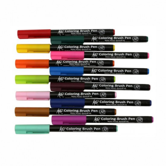 Sakura Koi Brush Marker 0.5mm Cool Dark Gray (XBR #46) Sakura Koi Brush Marker 0.5mm Cool Dark Gray (XBR #46)