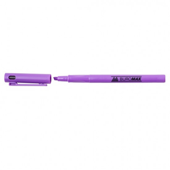 Текст-маркер Buromax Slim 1-4 мм фіолетовий (BM.8907-07) Текст-маркер Buromax Slim 1-4 мм фіолетовий (BM.8907-07)