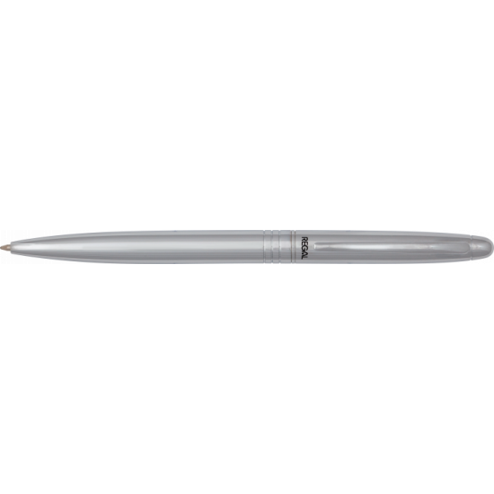 Regal ballpoint pen in velvet case chrome (R117603B) Regal ballpoint pen in velvet case chrome (R117603B)