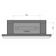 Біокамін Simple Fire Frame 550 білий Біокамін Simple Fire Frame 550 білий