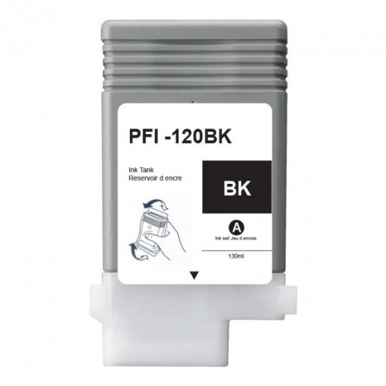 Cartridge for Canon iPF TM-305 NEWTONE PFI-120 Black 130ml NT.PFI-120BK Cartridge for Canon iPF TM-305 NEWTONE PFI-120 Black 130ml NT.PFI-120BK