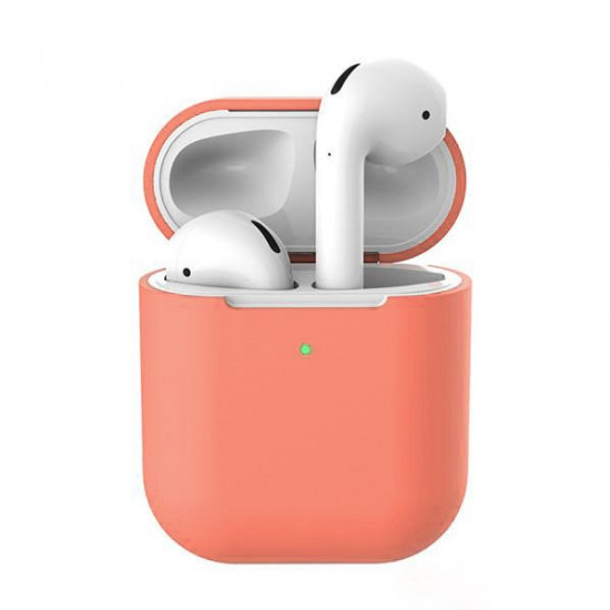 Чехол Silicone Case для Airpods 1/2 Terracotta Чехол Silicone Case для Airpods 1/2 Terracotta