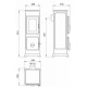Печь Thorma Bozen Cappuccino Печь Thorma Bozen Cappuccino