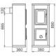 Печь Thorma Milano II Bordeau Печь Thorma Milano II Bordeau