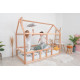 Children's bed Montessori house BUSY WOOD floor model 2 190x90 cm natural wood Children's bed Montessori house BUSY WOOD floor model 2 190x90 cm natural wood