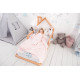 Children's bed Montessori house BUSY WOOD floor model 3 190x80 cm natural wood Children's bed Montessori house BUSY WOOD floor model 3 190x80 cm natural wood