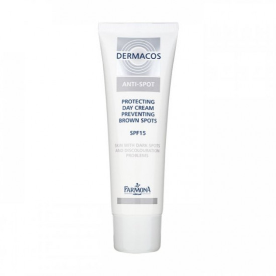 Захисний крем для обличчя SPF 15 Farmona Dermacos Anti-spot 50 мл 5900117095645 Захисний крем для обличчя SPF 15 Farmona Dermacos Anti-spot 50 мл 5900117095645