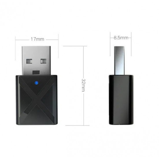 Adapter Bluetooth 5.0 audio receiver-transmitter KN320 2in1 Original (20121942011) Adapter Bluetooth 5.0 audio receiver-transmitter KN320 2in1 Original (20121942011)