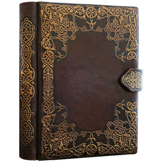 Leather bound diary Slavic brown A5 Maple 0011 Leather bound diary Slavic brown A5 Maple 0011