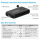 Bluetooth 5.0 стерео ресивер с микрофоном 1Mii Audio Receiver Miilink ML100 Bluetooth 5.0 стерео ресивер с микрофоном 1Mii Audio Receiver Miilink ML100